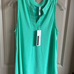 Clear Scarlet Women's Mint Green Tank Top